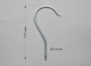 Крючок металлический для химчистки