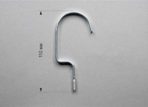 крючок с квадратным профилем